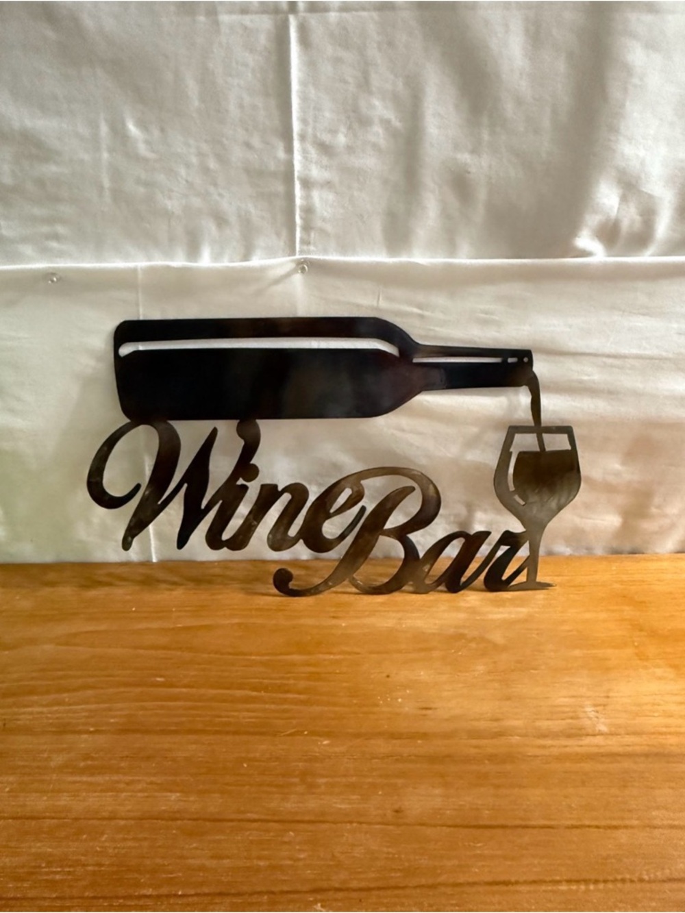 Metal Home or Bar Decor